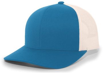 Pacific Headwear Adult Unisex Structured 6 Panel, Mid Profile Trucker Snapback Cap